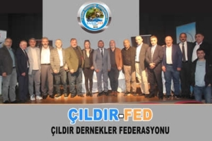 ÇILDIR DERNEKLER FEDREASYONU 4.OLAĞAN SEÇİM KONGRESİNİ ÜNAL KIRMIZITAŞ KAZANDI