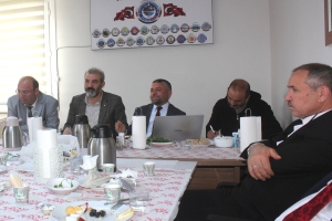 ÇILDIR-FED (ÇILDIR DERNEKLER FEDERASYONU) YÖNETİM KURULU TOPLANTISI YAPILDI