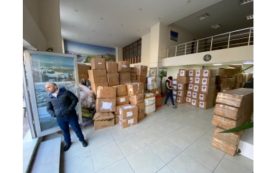 Deprem Bölgesine Topladığımız Yardımlar.