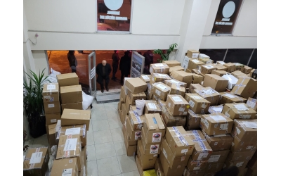 Deprem Bölgesine Topladığımız Yardımlar.