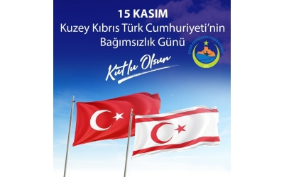 15 Kasım KKTC Bağımsızlık Günü Kutlu Olsun 