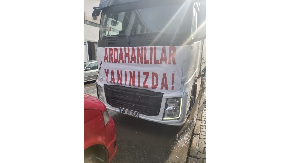 Deprem Bölgesine Topladığımız Yardımlar.